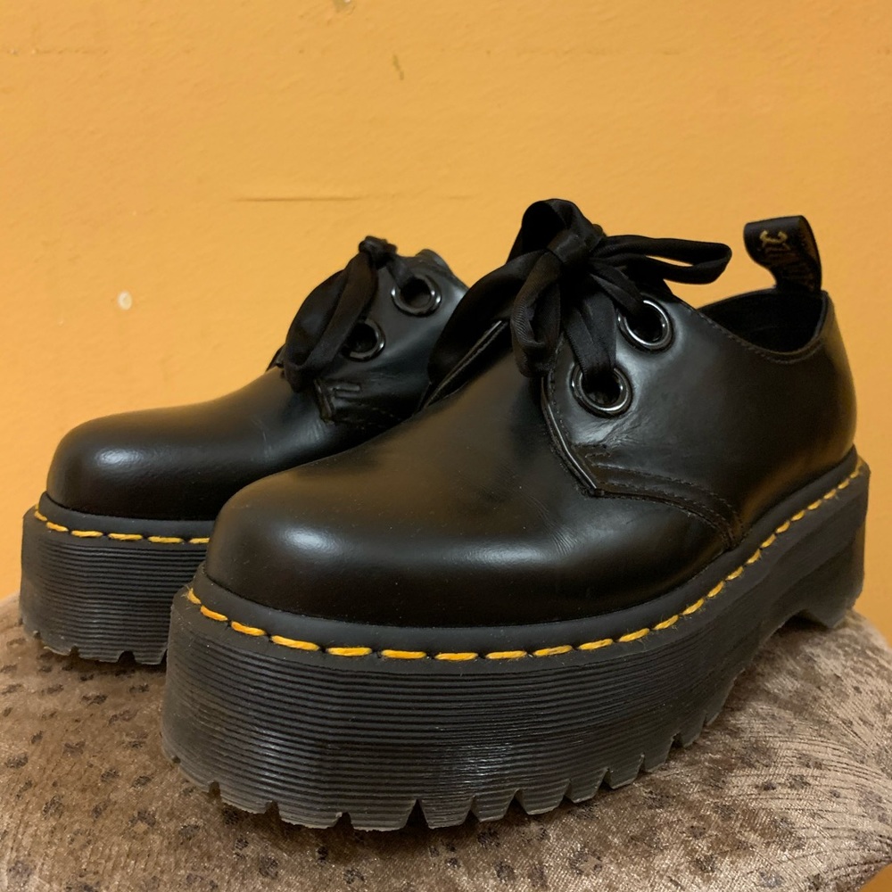 DOC MARTENS HOLLY BUTTERO PLATFORM OXFORD CREEPERS